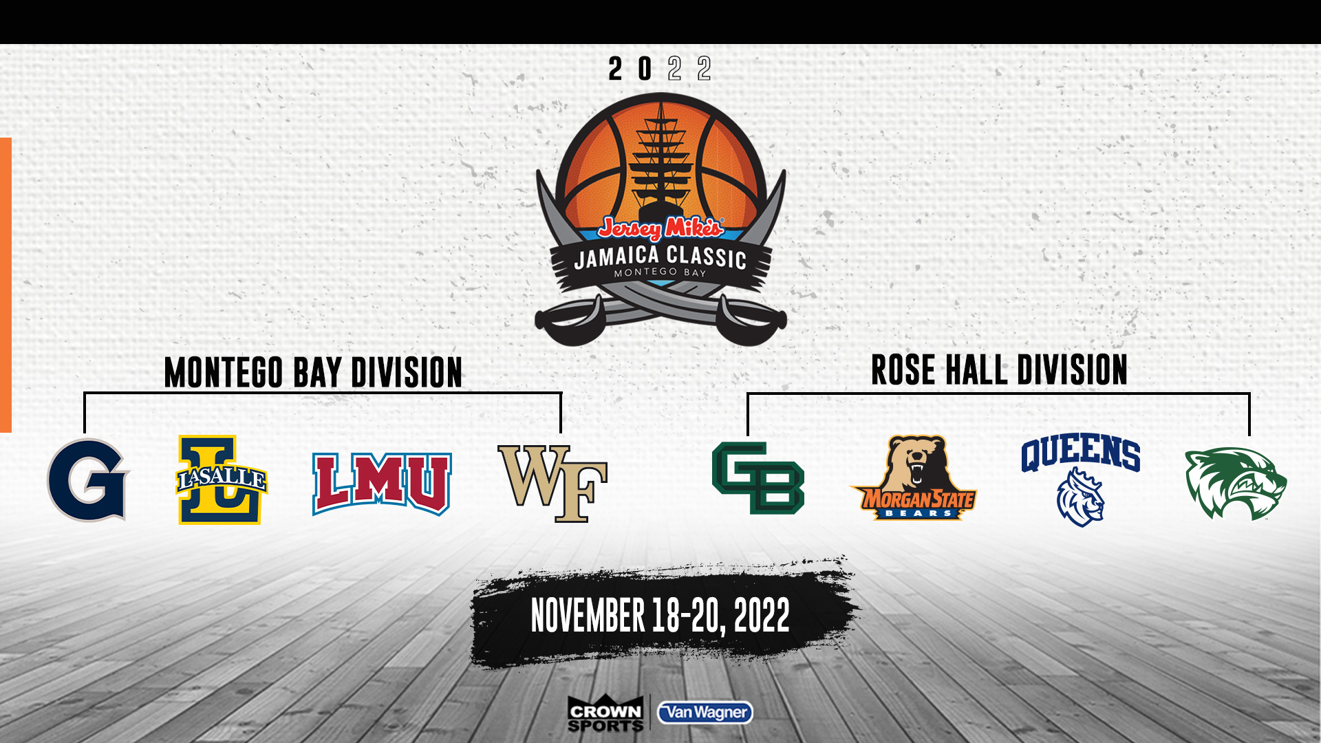 The Jersey Mike’s Jamaica Classic Returns to Montego Bay in November 2022 Featuring All-Star College Basketball Line-Up featured image